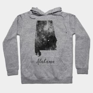 Alabama State Map Hoodie